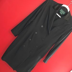 Black Tuxedo Dress by Lauren Ralph Lauren